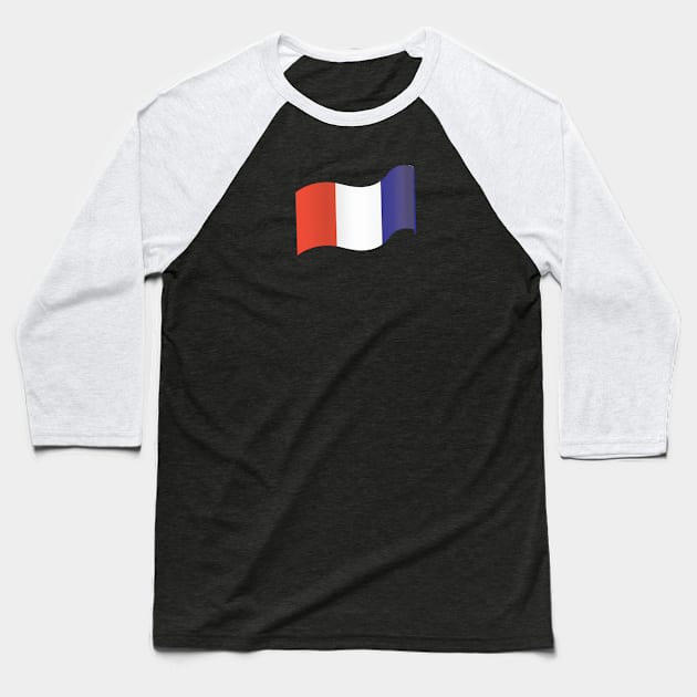 France Baseball T-Shirt by traditionation